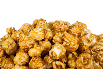 lots of popcorn balls with sugar