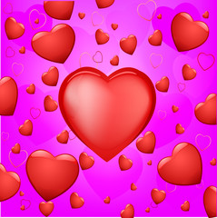 Abstract valentine background