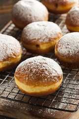 Homemade Raspberry Polish Paczki Donut