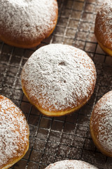 Homemade Raspberry Polish Paczki Donut