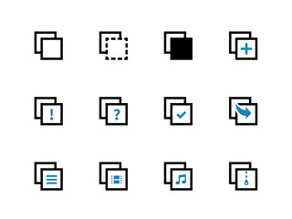 Copy Paste icons for Apps, Web Pages.
