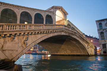 Obraz na płótnie Canvas Pont du Rialto - Wenecja