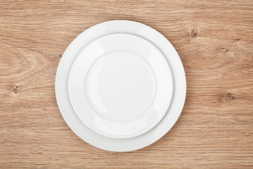 Empty plates