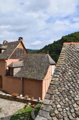 Village de Conques, habitations