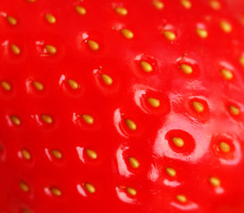 Strawberries background.