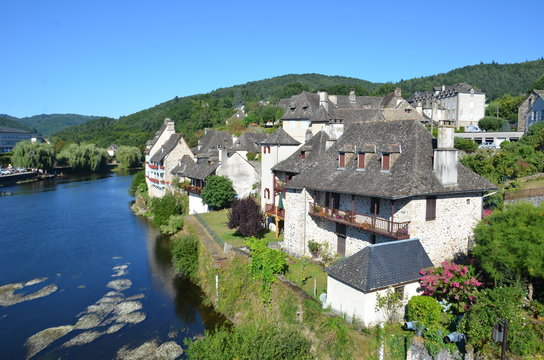 Ville d' Argentat en Corr&egrave;ze