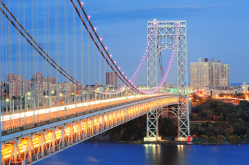 Naklejka premium George Washington Bridge