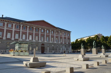 Naklejka premium Place du palais de justice de Chambéry