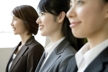 smiling business women