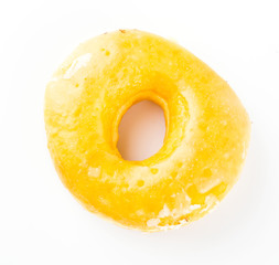 Donut isolated on white background