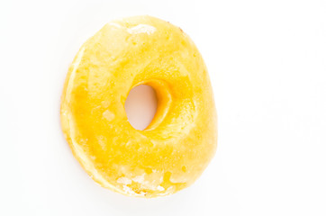 Donut isolated on white background