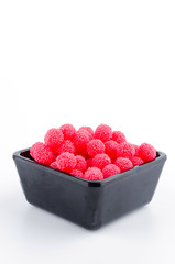 Sugar candy isolated white background