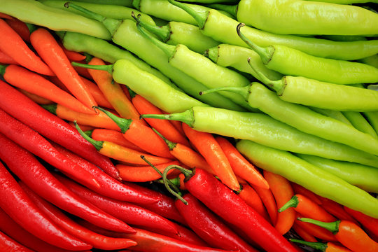 Bunch of organic pappers on the market