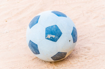 Ball on sand