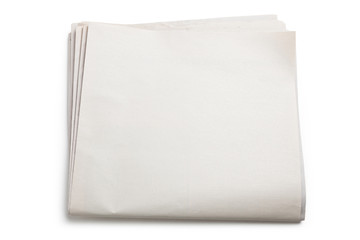 Blank Newspaper