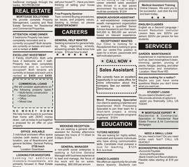 Fototapeta premium Career Ad