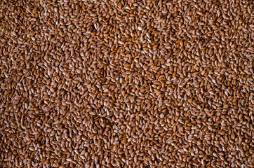 Healthy Flax seed Background