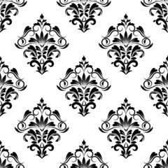 seamless wallpaper.calligraphic pattern.floral background