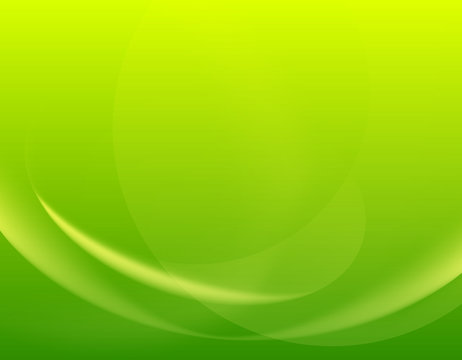 green abstract blur background, spring and summer template
