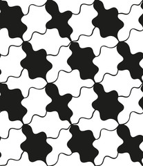 Seamless monochrome pattern 2