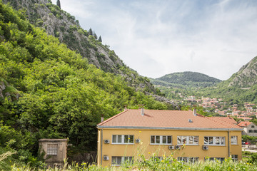 Fototapeta na wymiar New Apartments in Kotor
