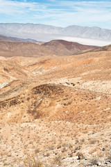 Old Toll Road landscape in Death Valley