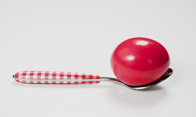oeuf sur une cuillère