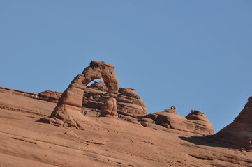 Fototapeta na wymiar Arches National Park; Utah; Usa