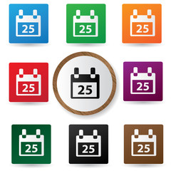 Calendar sign,vector