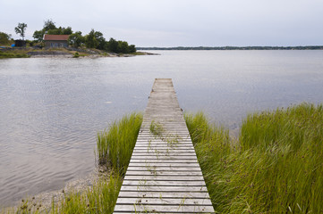 Fototapeta premium Lake Asnen in Sweden