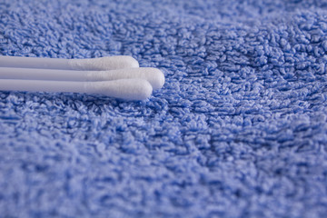 a group of cotton-tipped applicators
