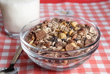 Delicious and healthy cereal
