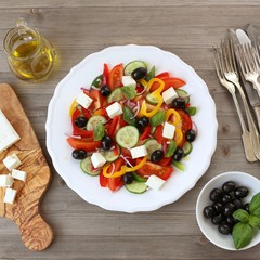 Delicious Greek salad
