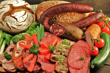 Rustikales Wurstgericht