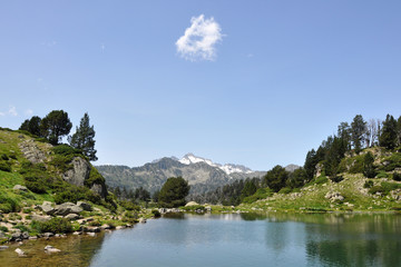 lac de montagne