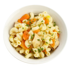 Nudel- Hühnereintopf