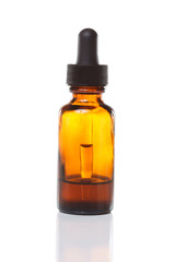 Obraz na płótnie Canvas Lek ziołowy lub aromaterapia butelka kroplomierzem