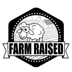 Farm Raised label