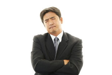 苦悩するビジネスマン