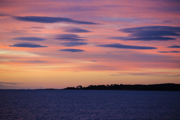 coucher de soleil