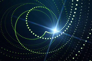 futuristic eco background design with lights