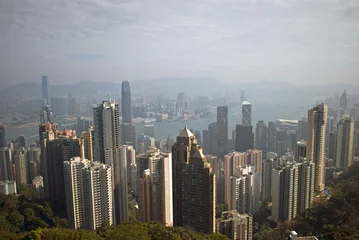 Printed roller blinds Hong-Kong View from the Victoria Peak, Hongkong