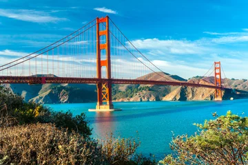 Foto op Plexiglas Golden Gate Bridge Golden Gate, San Francisco, California, USA.