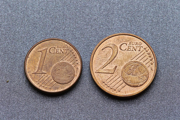 Euro coins