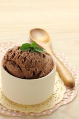 チョコレートアイスクリーム