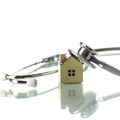 Home and Stethoscope