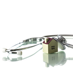 Home and Stethoscope