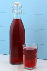 delicious cranberry juice
