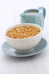 Delicious and healthy granola cereal