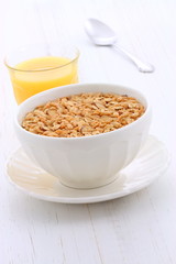 Delicious and healthy granola cereal